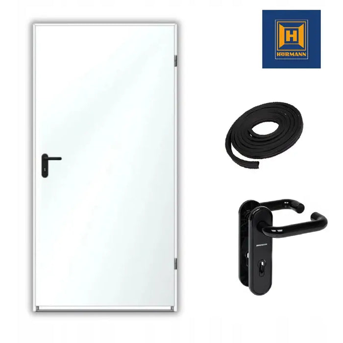 METAL ENTRANCE DOOR HORMANN ZK 90 RIGHT - Врати<<<Врати и обков<<<Строителни материали<<<Praktiker&&&Врати<<<Врати и