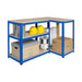 METAL SHELF KOVONA FUTUR PLUS 180X120X45 CM. - Стелажи<<<Стелажи<<<Мебели и