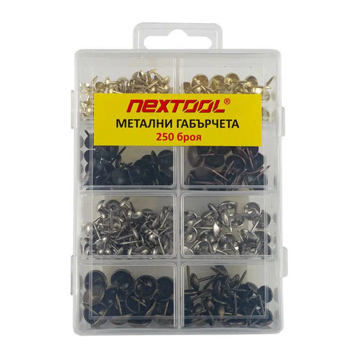 METAL SPONGES 250 PCS NEXTOOL BS-250 - Пирони<<<Винтове и болтови съединения<<<Инструменти и железария<<<Praktiker