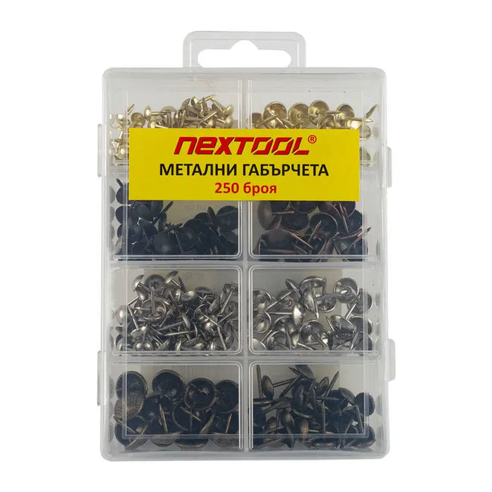 METAL SPONGES 250 PCS NEXTOOL BS-250 - Пирони<<<Винтове и болтови съединения<<<Инструменти и железария<<<Praktiker