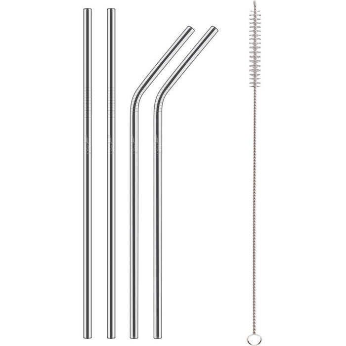 METAL STRAWS 4PCS WITH BRUSH LT7052 LAMART - Аксесоари за сервиране и прибори за хранене<<<Домашни