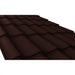 METAL TILES WETTERBEST CLASSIC BROWN 120X224 CM - Метални керемиди<<<Материали за покриви<<<Строителни