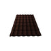 METAL TILES WETTERBEST CLASSIC BROWN 120X224 CM - Метални керемиди<<<Материали за покриви<<<Строителни