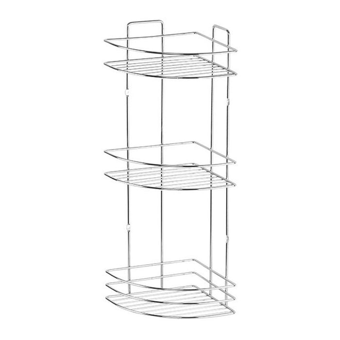 CORNER BATHROOM SHELF METALIFE