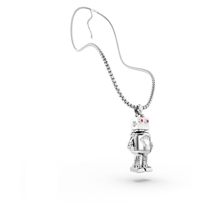 METALMORPHOSE ON-SHIRT RETRO ROBOT NECKLACE