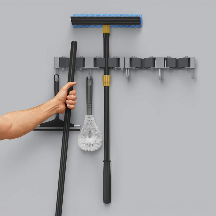 ORGANIZER FOR BROOMS AND MOPS METALTEX HANG-UP 4