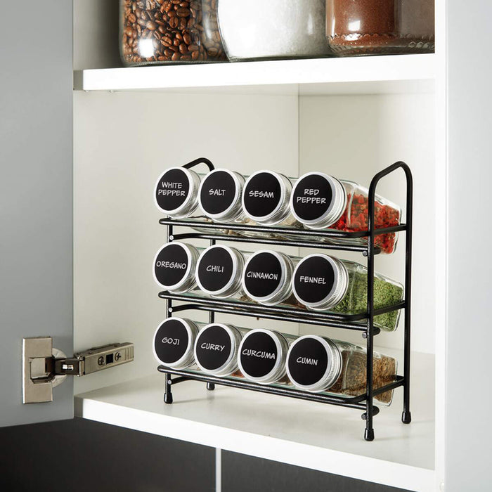 3-LEVEL SHAKE METALTEX CONDIMENT SET