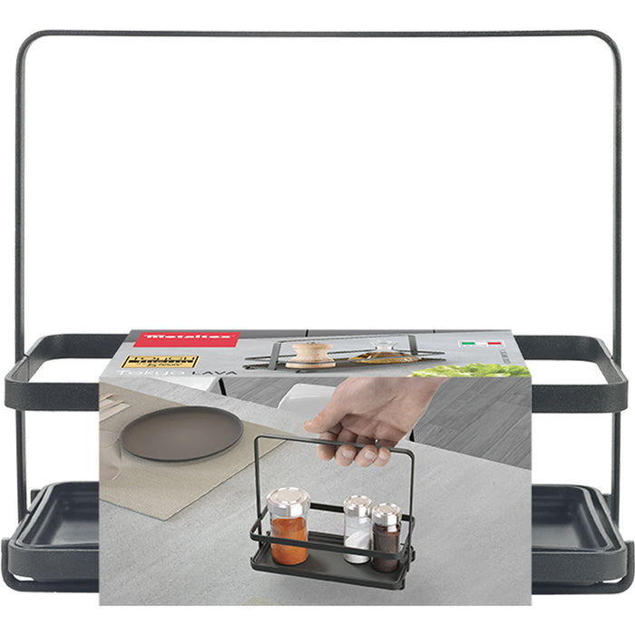 TOKYO LAVA METALTEX CONDIMENT TRAY