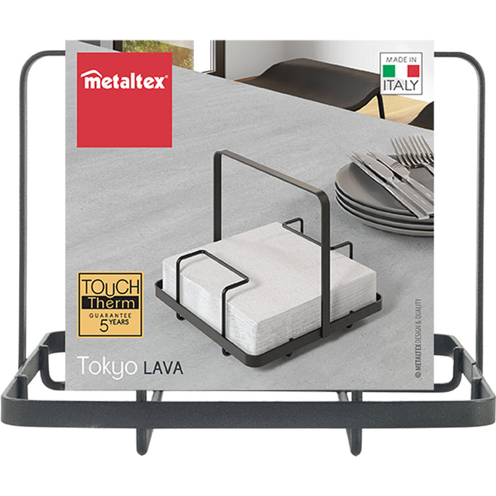 TOKYO LAVA METALTEX NAPKIN HOLDER