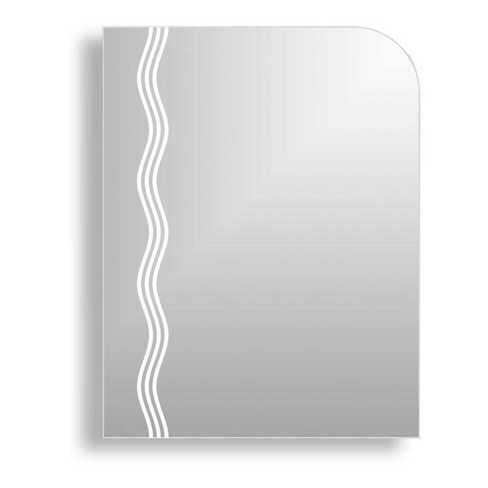 BATHROOM MIRROR 50X60 METAVAK 311