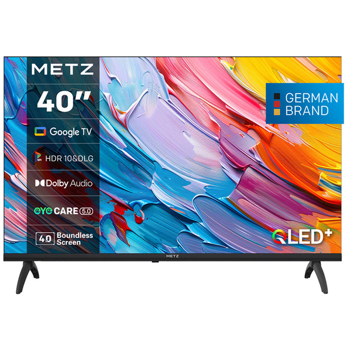 METZ TV 40" 40MQF7000, FHD QLED SMART TV, Google TV, Frameless