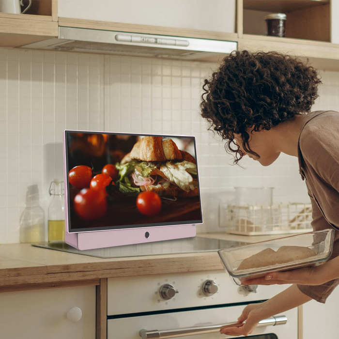 METZ Portable TV 24MPE7300Z 24" LED FHD(1920x1080) GoogleTV, HDR10, pink
