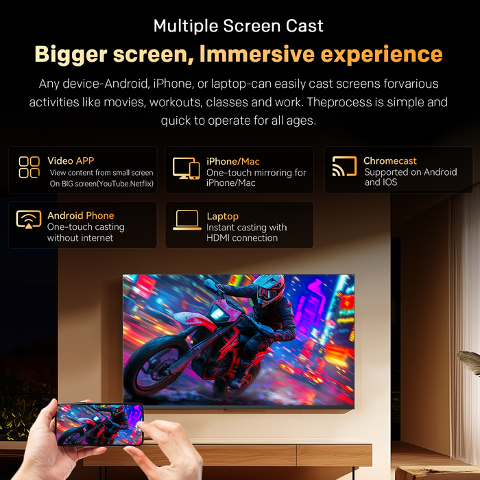METZ TV 40MTF6000Z 40" FullHD, LED TV, black
