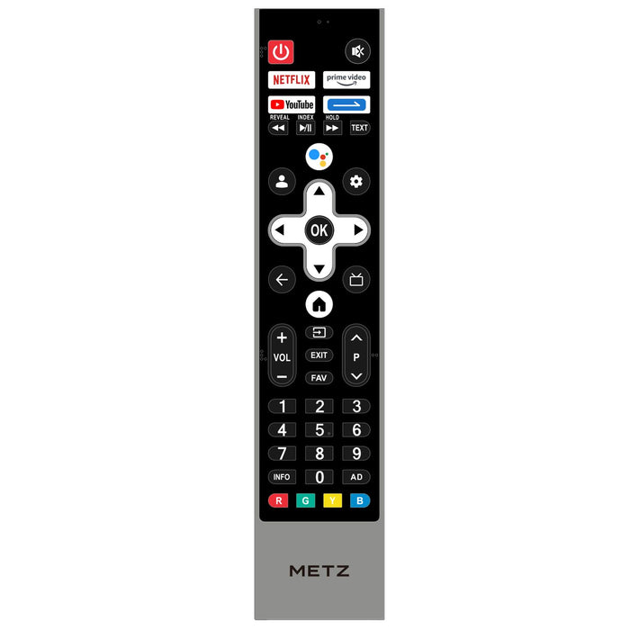TV METZ 50MUD7000Z, 50" (126 cm), LED Smart TV, Google TV, UHD, Black