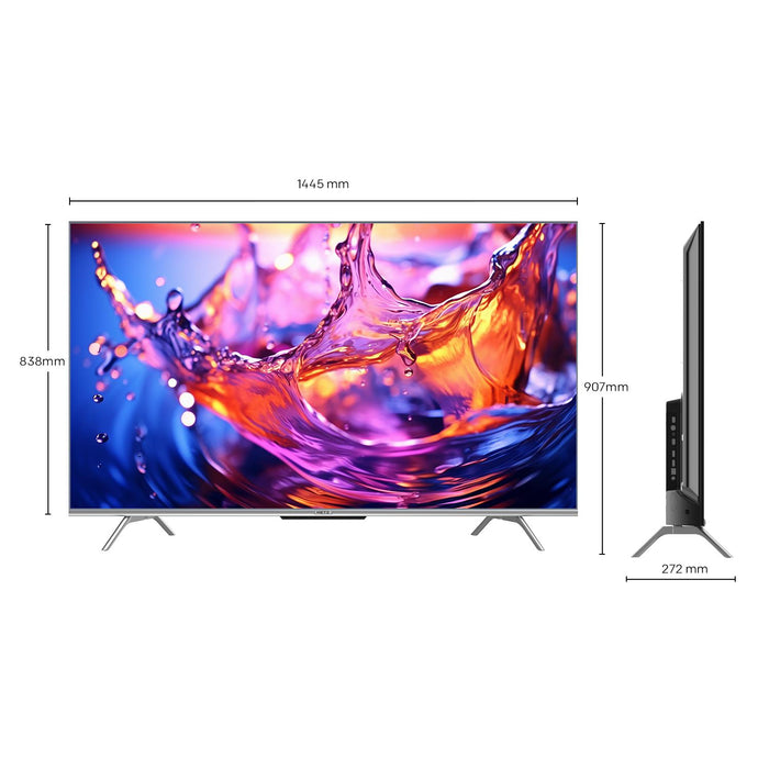 TV METZ 65MUD7000Z, 65" (164 cm), LED Smart TV, Google TV, UHD, Black