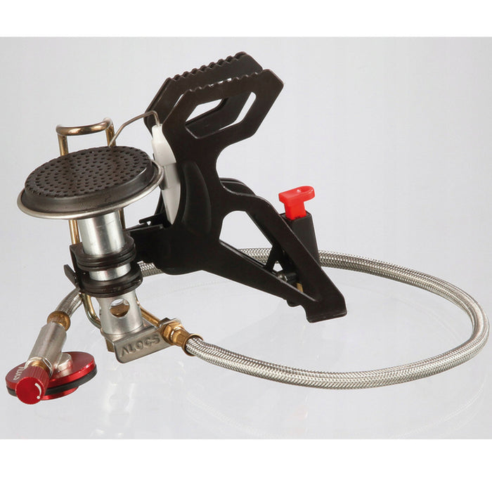 Tourist stove with gas heater and piezo igniter SPIDER PRO 3kW