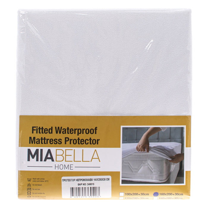 WATERPROOF MATTRESS MAT MIABELLA HOME 160X200X30 CM