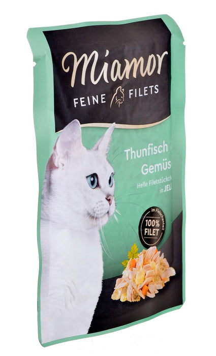Miamor cats moist food Tuna with vegetables 100 g