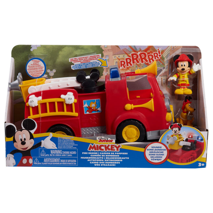 DISNEY Mickey Mouse Fire Truck with Figures