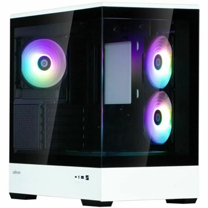 Micro ATX / Mini ITX / ATX Midtower Case Zalman P30 BW Black - Компютър Мрежи и компоненти<<<Компютри|