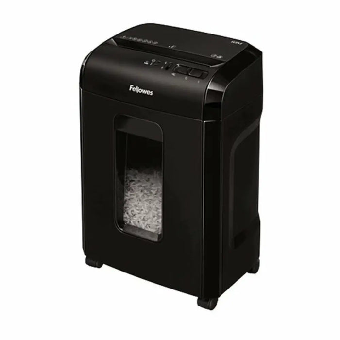 Micro-Cut Paper Shredder Fellowes 4630601 19 L 2 x 12 mm 10 Sheets Black - Електроника Периферни и резервни