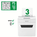 Micro-Cut Paper Shredder Leitz IQ 150 Autofeed P4 - Електроника Периферни и резервни части<<<Компютри|
