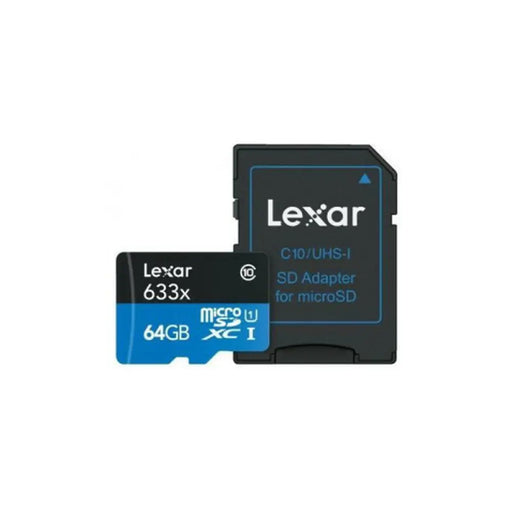 Micro SD Card Lexar LMS0633064G-BNNNG 64 GB - Карти с памет<<<Компютър Мрежи и компоненти<<<Компютри|