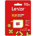 Micro SD Card Lexar LMSPLAY512G-BNNNG 512 GB - Компютър Мрежи и компоненти<<<Компютри| Електроника<<<BigBuy&&&Карти с