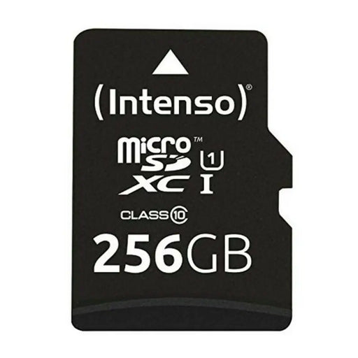 Micro SD Memory Card with Adaptor INTENSO 3423492 256 GB 256 GB - Компютър Мрежи и компоненти<<<Компютри|