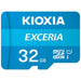 Micro SD Memory Card with Adaptor Kioxia Exceria UHS-I Class 10 Blue - Компютър Мрежи и компоненти<<<Компютри|