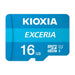 Micro SD Memory Card with Adaptor Kioxia Exceria UHS-I Class 10 Blue - Компютър Мрежи и компоненти<<<Компютри|