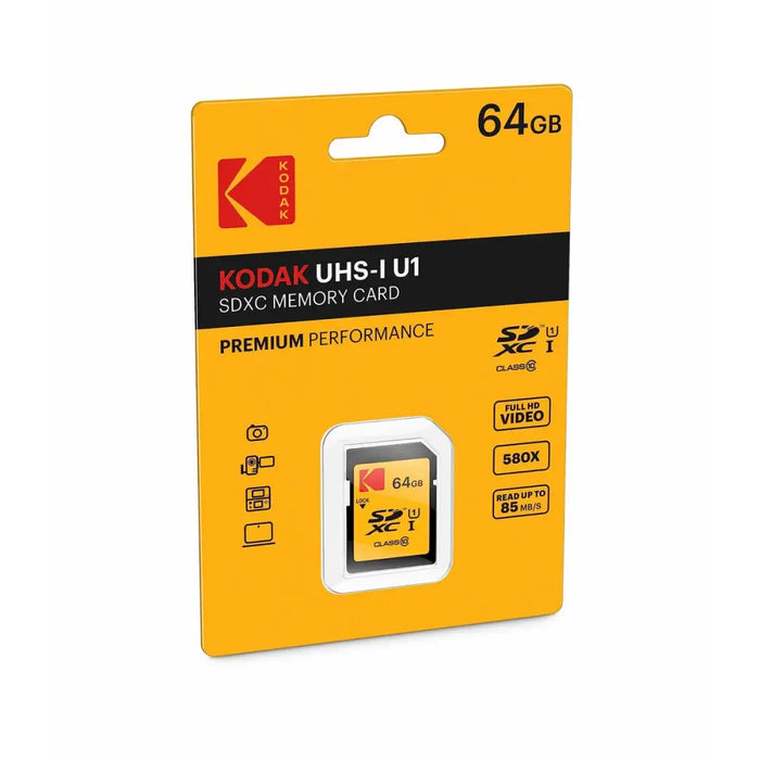 Micro SD Memory Card with Adaptor Kodak EKMSD64GXC10K 64 GB - Компютър Мрежи и компоненти<<<Компютри|