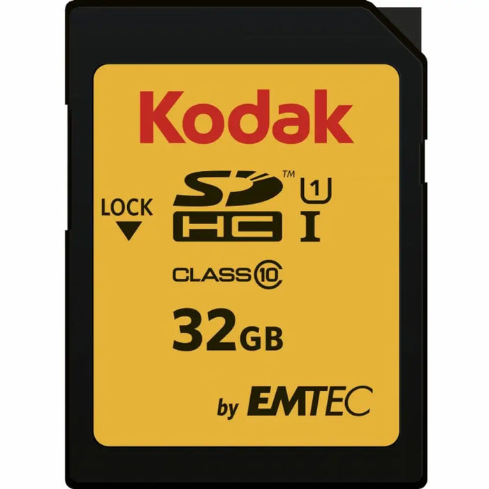 Micro SD Memory Card with Adaptor Kodak SDHC32GBCLASS10U1 32 GB SDHC UHS-I Class 10 - Компютър Мрежи и