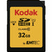 Micro SD Memory Card with Adaptor Kodak SDHC32GBCLASS10U1 32 GB SDHC UHS-I Class 10 - Компютър Мрежи и