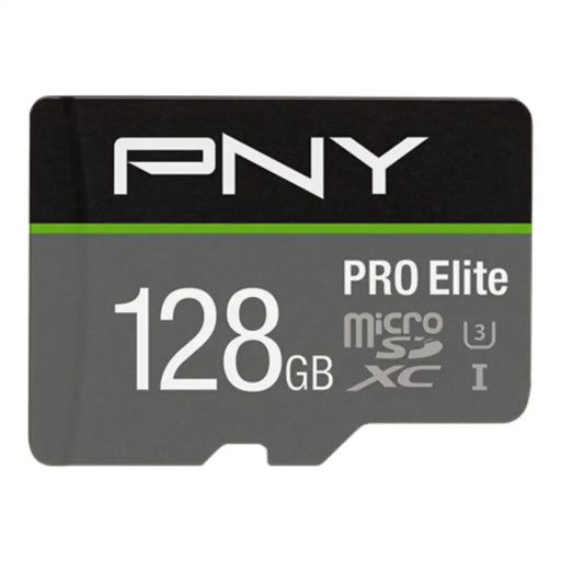 Micro SD Memory Card with Adaptor PNY P-SDU128V31100PRO-GE Pro Elite C10 128 GB - Компютър Мрежи и