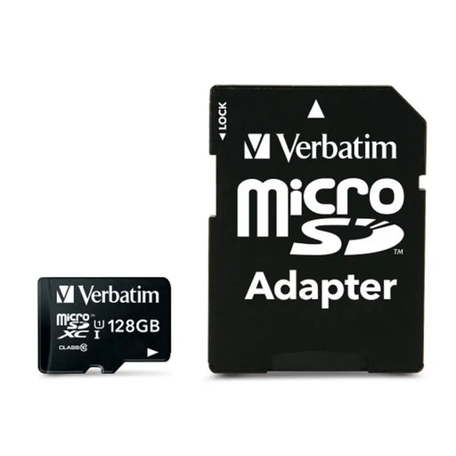 Micro SD Memory Card with Adaptor Verbatim 44085 - Карти с памет<<<Компютър Мрежи и компоненти<<<Компютри|