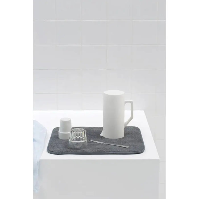 MICROFIBER PLATE FOR DISHES DARK GRAY 47X40 CM BRABANTIA SINKSIDE - Сушилници за съдове<<<Домашни