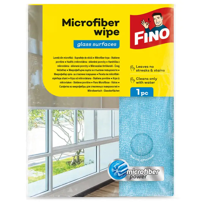 MICROFIBER WINDOW TOWEL 1 PCS FINO - Продукти за почистване<<<Домашни потреби<<<Кухня<<<Praktiker