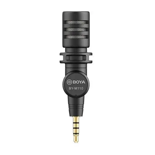 Microphone BOYA BY-M110 compact - Микрофони<<<Компютърна периферия<<<ValiAPI