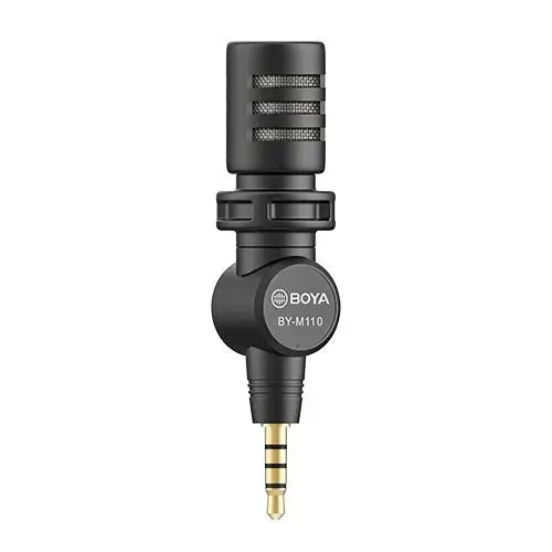 Microphone BOYA BY-M110 compact - Микрофони<<<Компютърна периферия<<<ValiAPI
