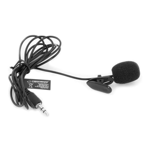 Microphone Esperanza EH178 Black - Микрофони и слушалки<<<Електроника Периферни и резервни части<<<Компютри|