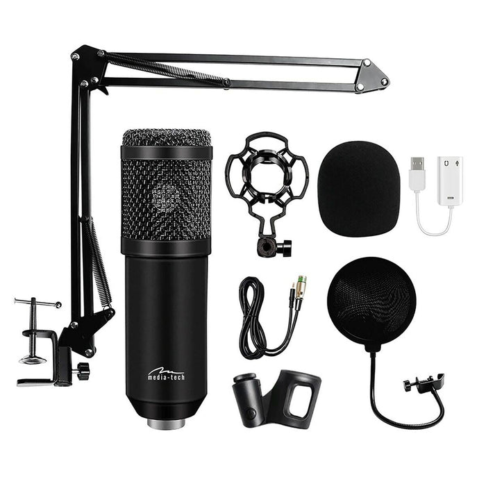 Microphone Media Tech MT397K Black - Микрофони и слушалки<<<Електроника Периферни и резервни части<<<Компютри|