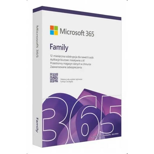 Microsoft 365 Family (6 users; 12 months) (EP2-32382) - Office softwareOPR-OBI<<<SoftwareOPR<<<ActionPL