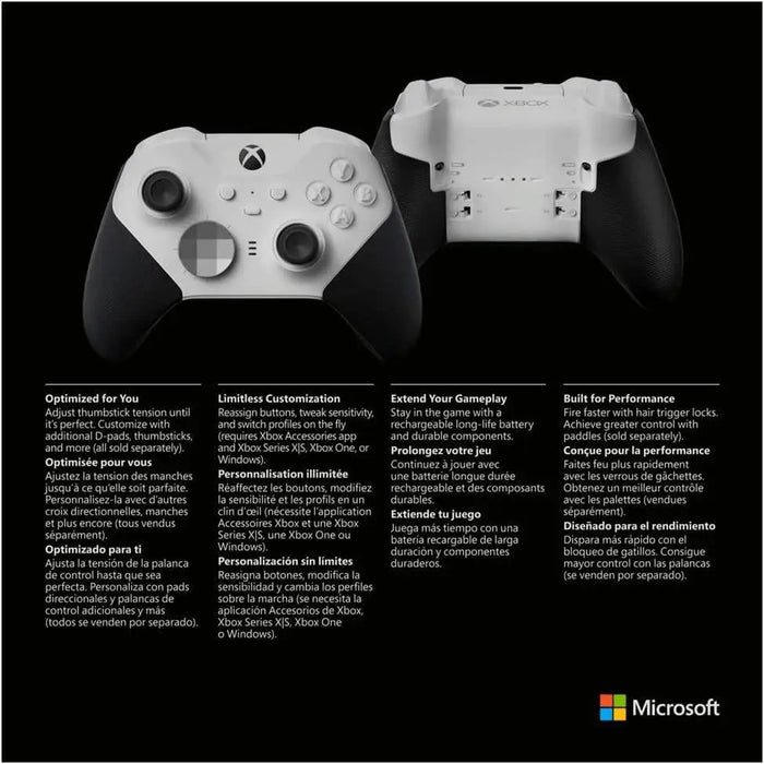 Microsoft Gaming Controller For Xbox Wireless Series 2 Core White - Геймпадове<<<Геймърска