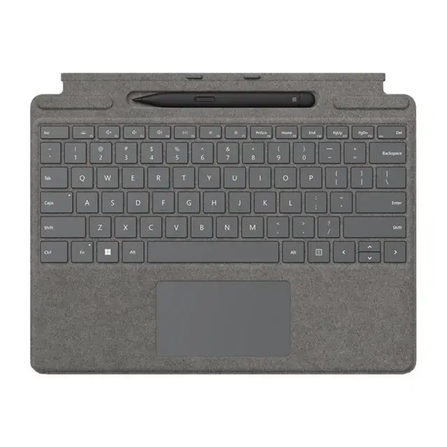 MICROSOFT Surface Pro Signature Keyboard + Slim Pen 2 Bundle Platinum SLO/HR Gravura (PRO 8/9/10) - Аксесоари за