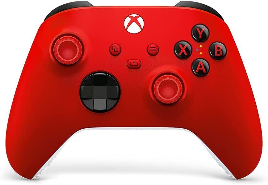 Microsoft Gaming Controller, For Xbox, Wireless, Red