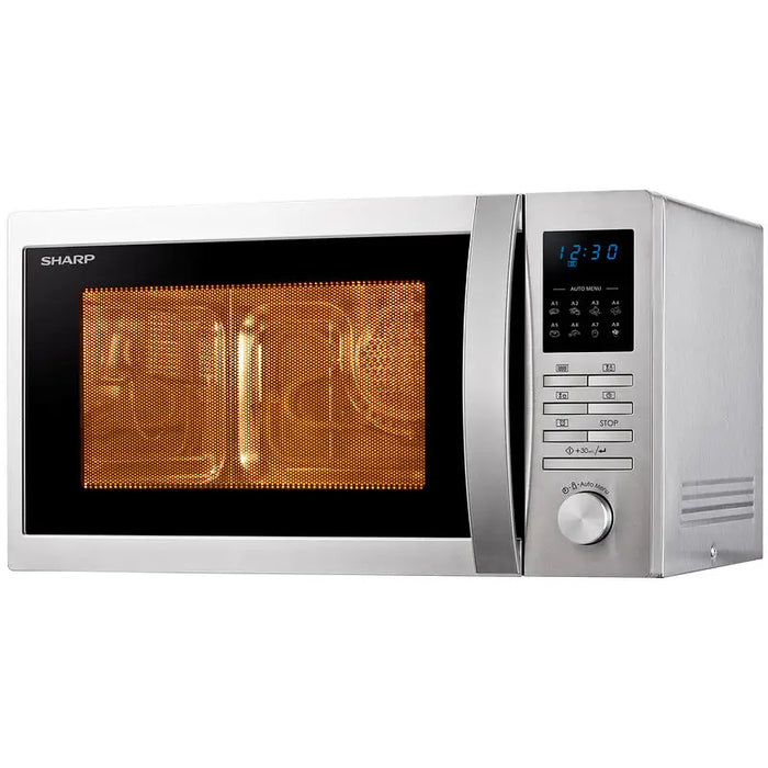 Microwave oven Sharp R322STWE 900 W 25 Liters - Микровълнови фурни<<<Малки електроуреди за дома<<<ZoraSite