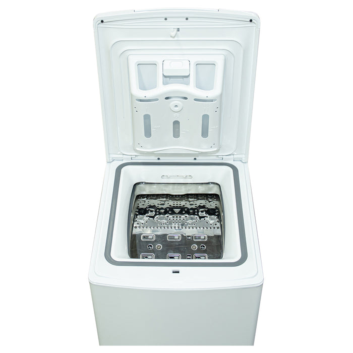 Top loading washing machine MIDEA MF100T60B/W-HR 6.0 kg, 1200 rpm, INVERTER MOTOR