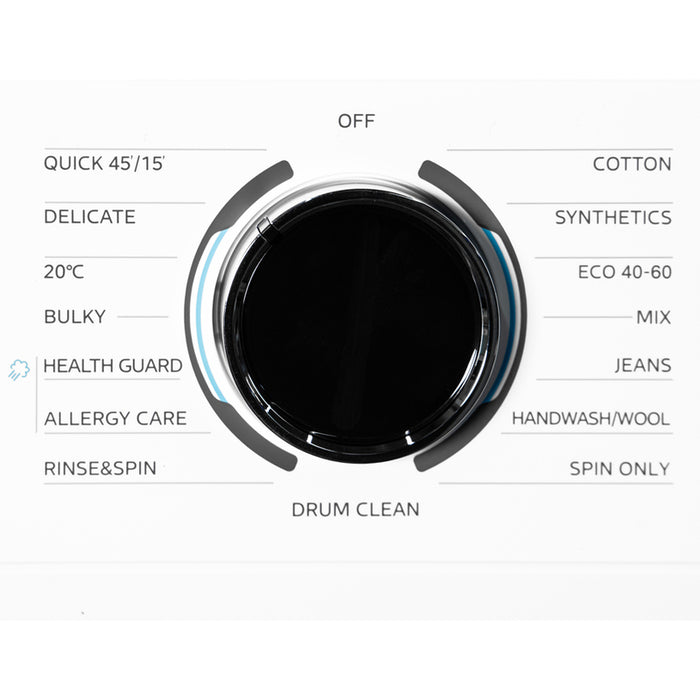 Washing machine MIDEA MF110W70B/W-HR 7.0 kg, 1200 rpm, INVERTER MOTOR