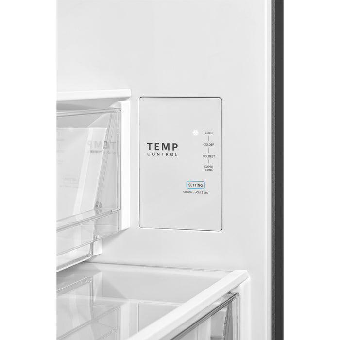 Refrigerator with bottom freezer MIDEA SPACE MASTER MDRB600MME46 201.00 cm
